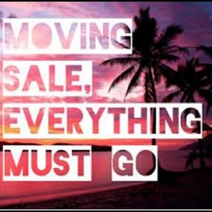 Moving sale everything must go make an offer
